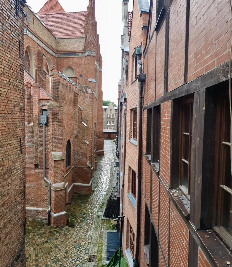 Apartmán Apartament Warzywnicza Old Town Gdaňsk Exteriér fotografie